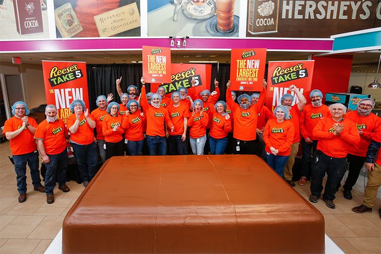 Reese’s giant chocolate bar a positive publicity for All From Competitive PR Wars.