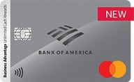 Bank of America® Business Advantage Unlimited Cash Rewards Secured Credit Card.