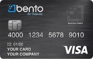 Bento for Business Visa® Debit Card.