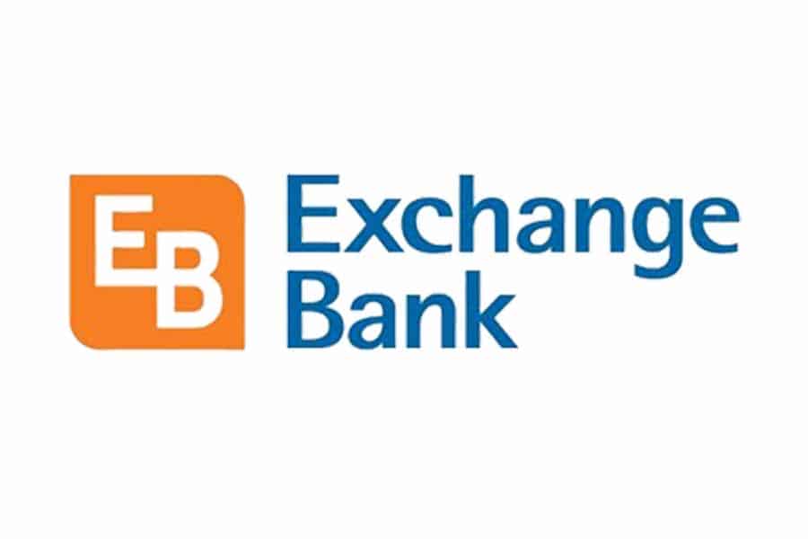 Exchange Bank business checking review.