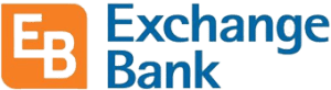 Exchange Bank logo.