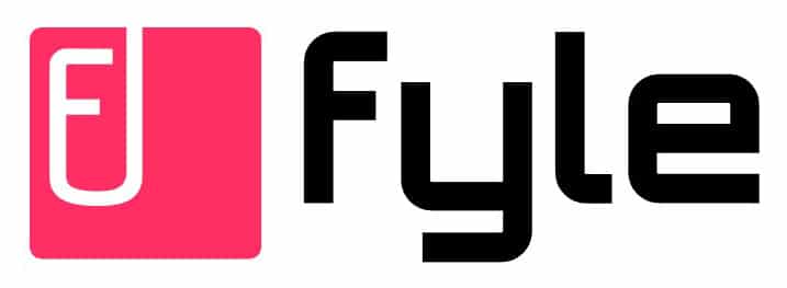 Fyle logo that opens in new tab that links to Fyle homepage.