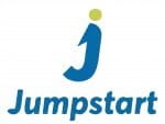Jumpstart logo that links to the Jumpstart  homepage in a new tab.