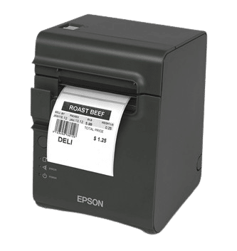 Epson TM-L90 PLUS that links to the Epson TM-L90 PLUS product page in a new tab.
