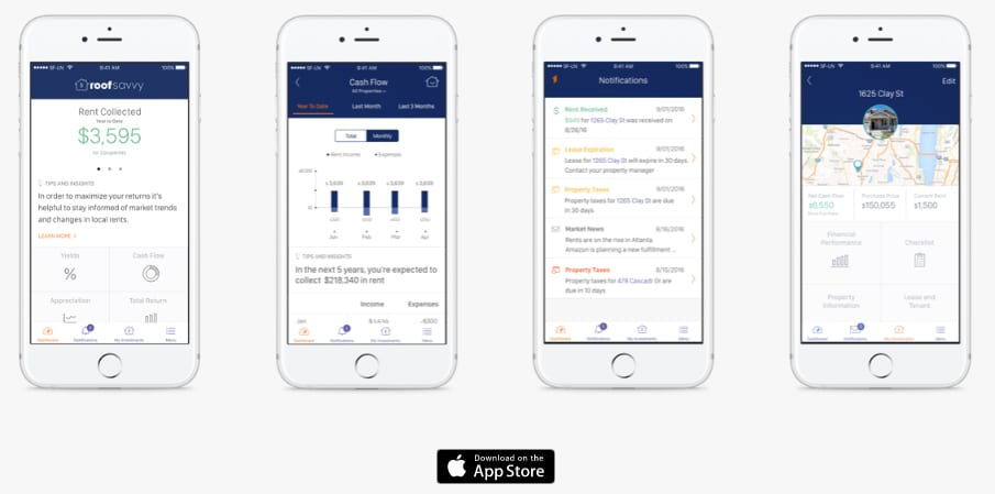 Roofstock mobile app.