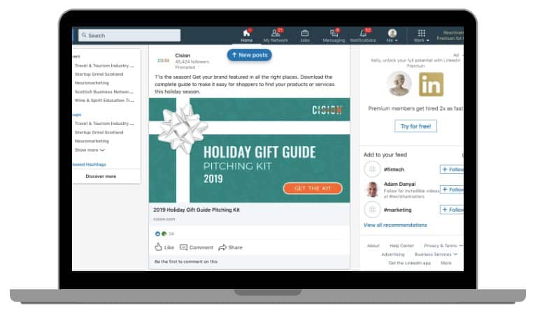 LinkedIn Communication Art Design Instruction