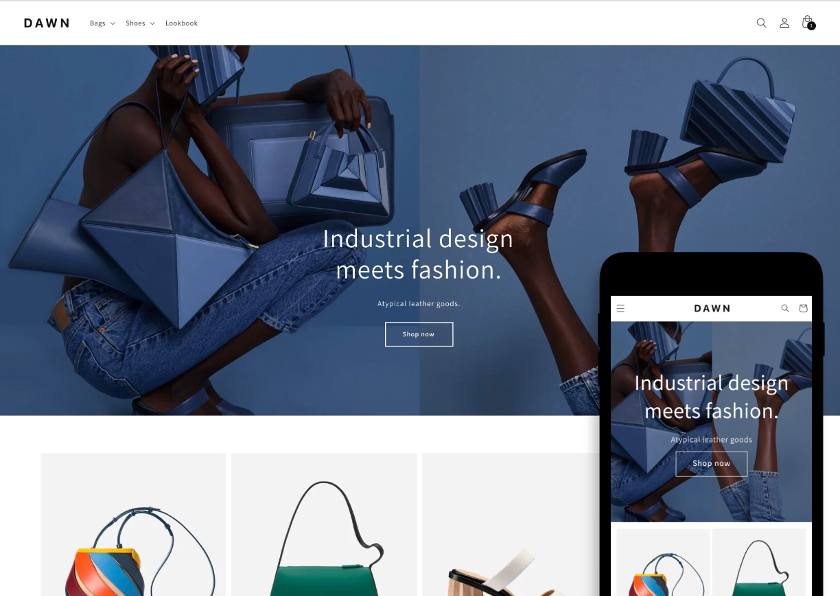 Shopify recently launched its new website theme.