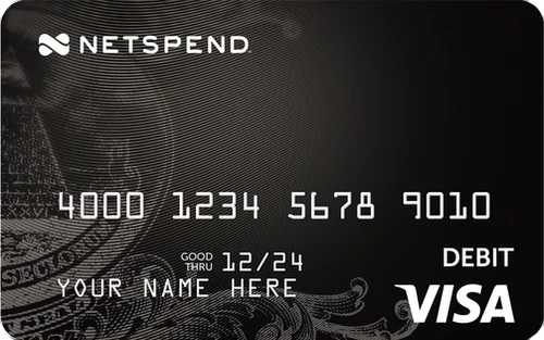 Netspend Prepaid Debit Card sample.