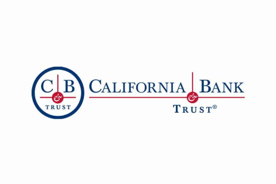 California Bank & Trust business checking logo.