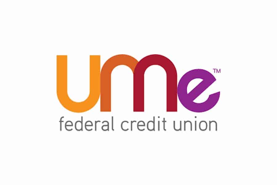 UMe Credit Union Business Checking logo.