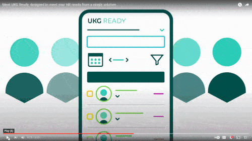 UKG interface sample video.