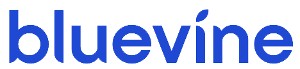 Bluevine logo that links to the Bluevine homepage in a new tab.