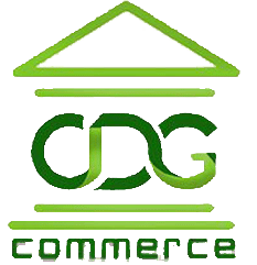 CDGcommerce logo that links to the CDGcommerce homepage in a new tab.