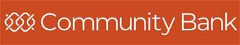 Community Bank logo.