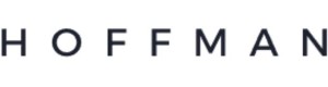 Hoffman logo that links to Hoffman homepage in a new tab.