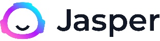 Jasper logo that links to Jasper homepage in new tab