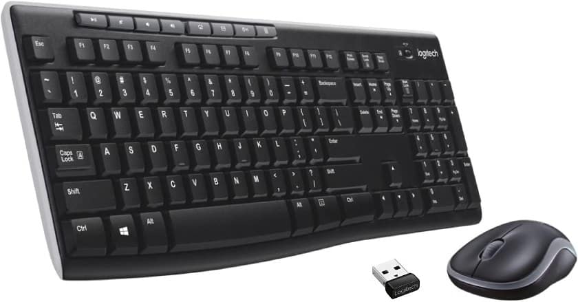 Amazon Logitech MK270 Wireless Keyboard And Mouse