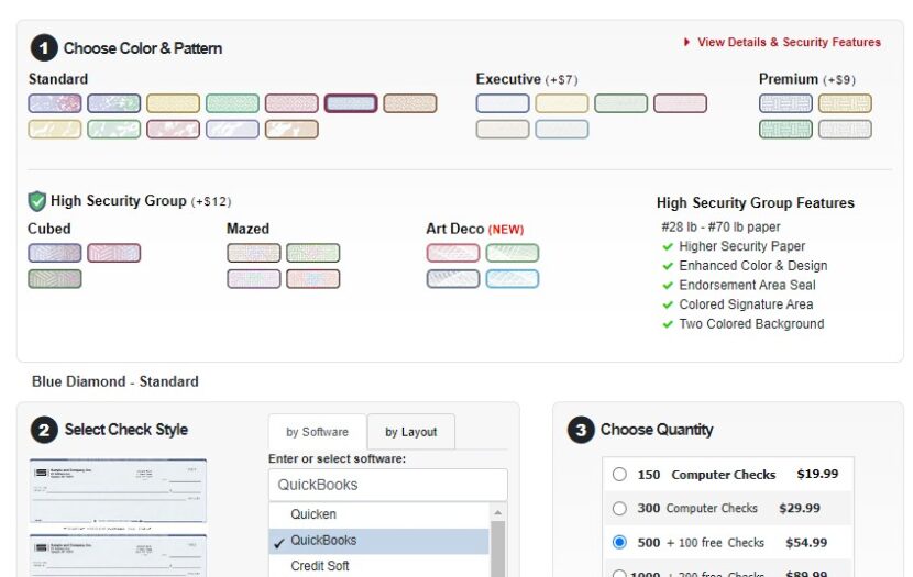 5 Best Places to Buy QuickBooks Checks