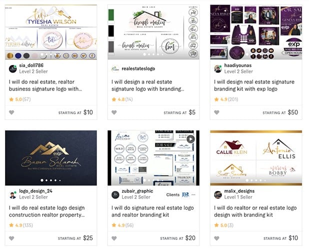 Fiverr branding and marketing specialists.