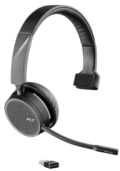 Poly headsets with advanced noise-canceling features