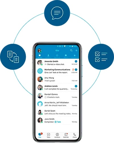 RingCentral call functionality and team messaging tools