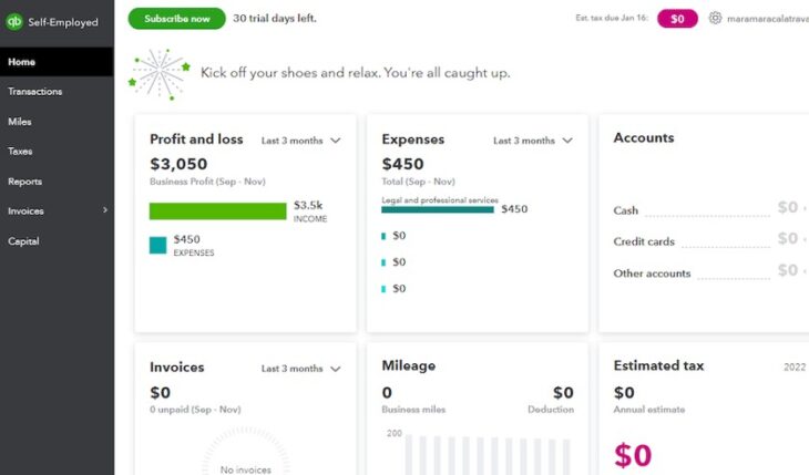 IS QUICKBOOKS WORTH IT FOR SELF EMPLOYED visual data 8
