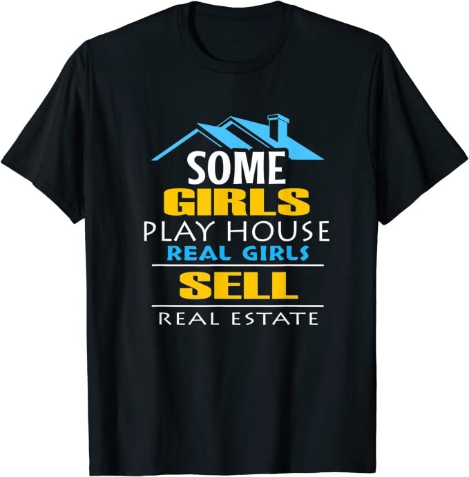 Real estate t-shirt ad.