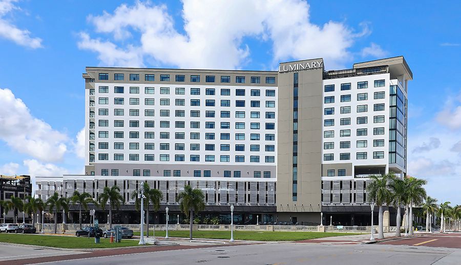 Luminary building in Florida USA