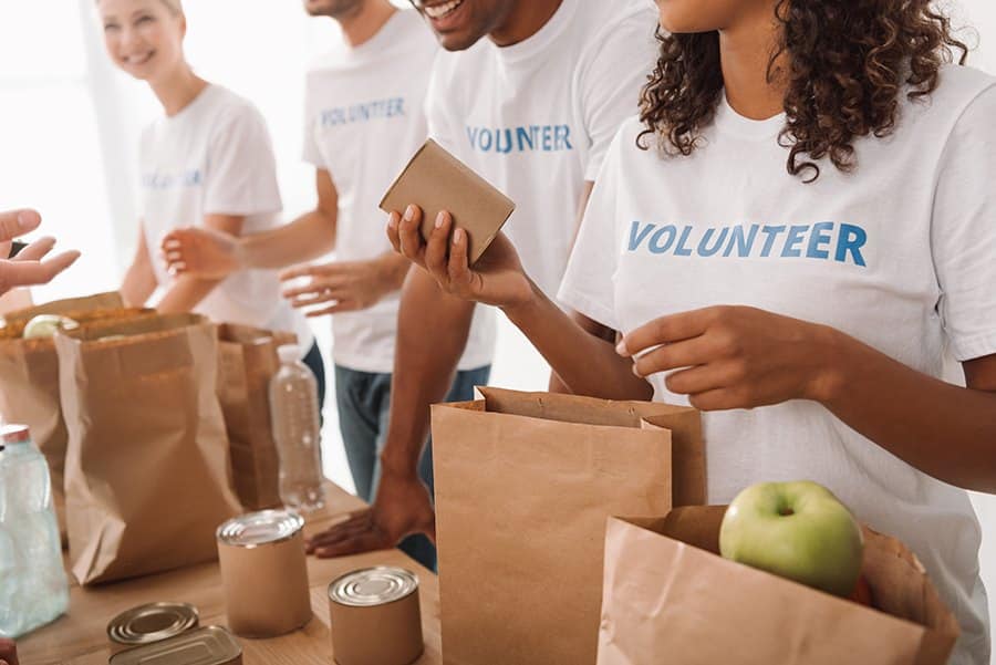 Volunteer to get involved in community