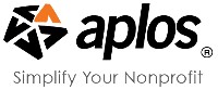 Aplos logo that links to the Aplos homepage in a new tab.