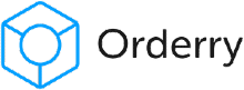 Orderry logo that links to the Orderry homepage in a new tab.