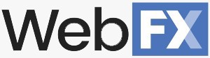 WebFX logo that links to the WebFX homepage in a new tab.