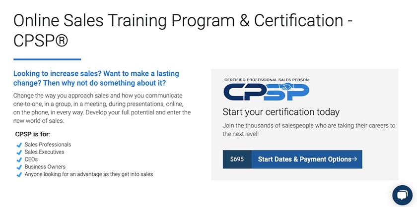 Viewing the CPSP certification home page on NASP.com