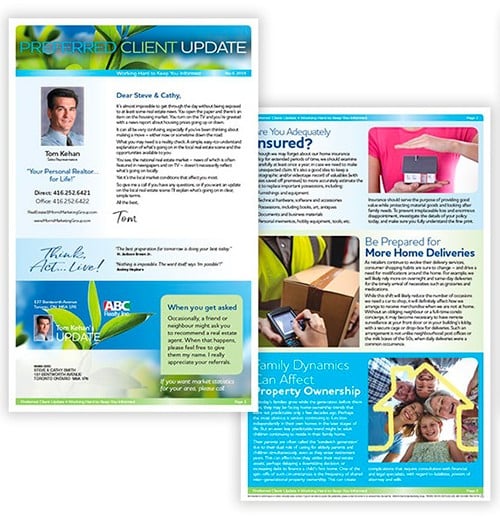 IXACT Contact direct mail flyer creator