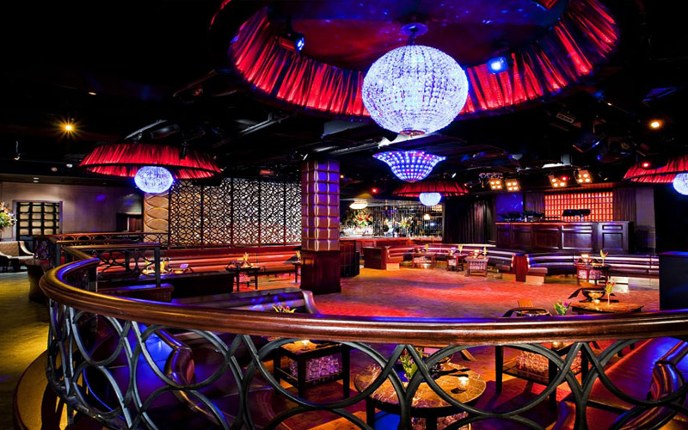 Photo of the interior of Lavo Night Club in Las Vegas.