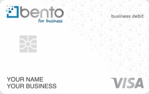 Bento for Business Visa Debit Card Sample