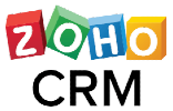 Zoho CRM Logo that links to Zoho CRM homepage.