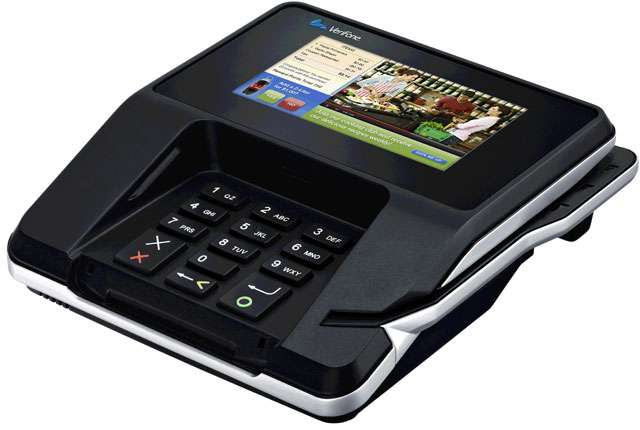 Lightspeed POS compatible Verifone MX-915 credit card reader.