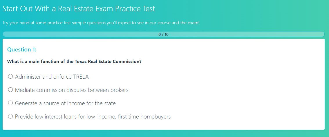 Aceable Final Exam Answers Texas