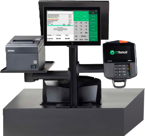 Basic IT Retail POS Hardware setup.