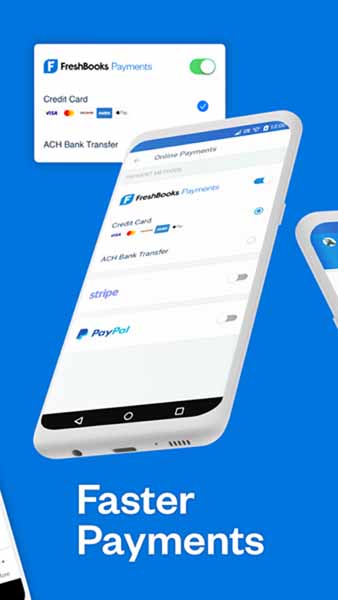 Payments via FreshBooks Payments