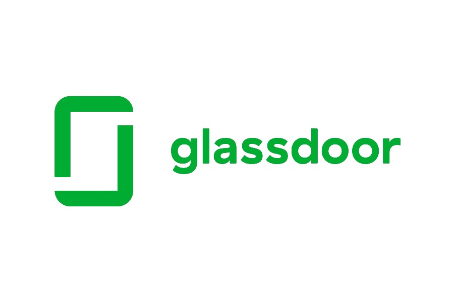 Glassdoor logo.