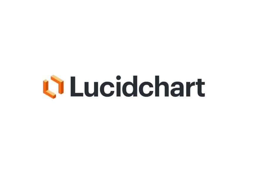 Lucidchart logo.