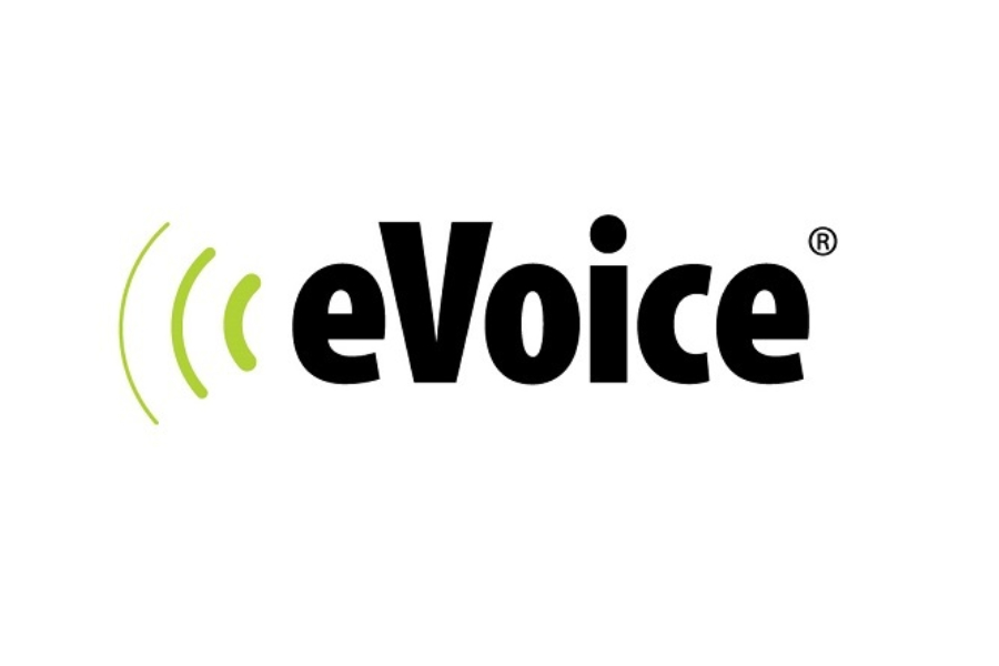 The eVoice Logo.