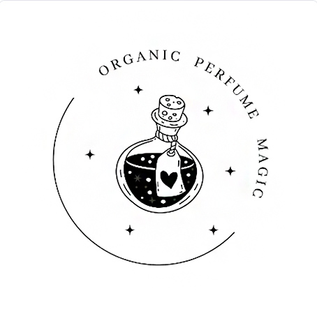 Logo template for a perfume company designed by Canva
