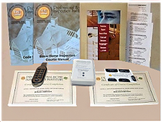 Example of PHII course completion certificate and tools
