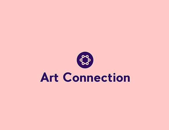 Logo for an art studio designed by Looka
