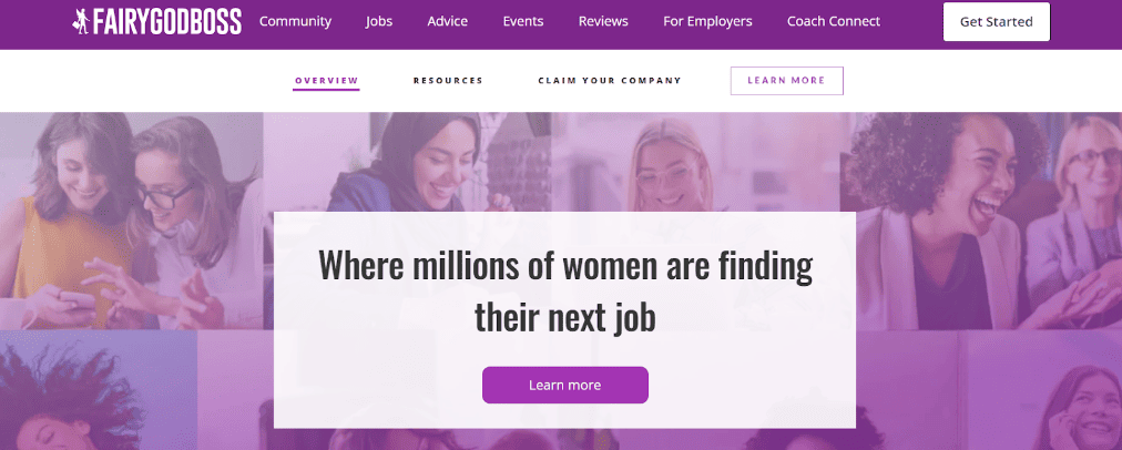 women laughing with buttons for jobs and employers