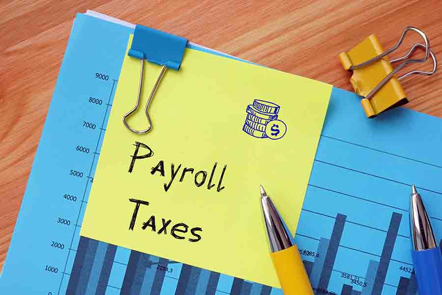Payroll and taxes.