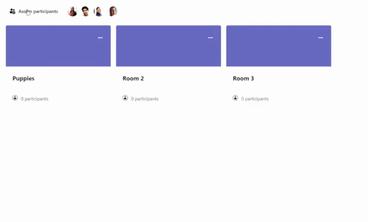 A short demo on how to manually assign breakout room participants in Teams.